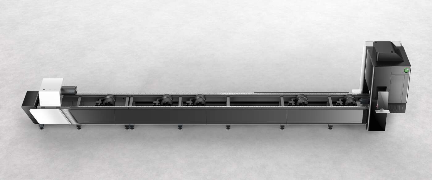 Tube Fiber Laser Cutting Machine